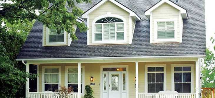 Cabot model featuring craftsman style neighborhood family home design