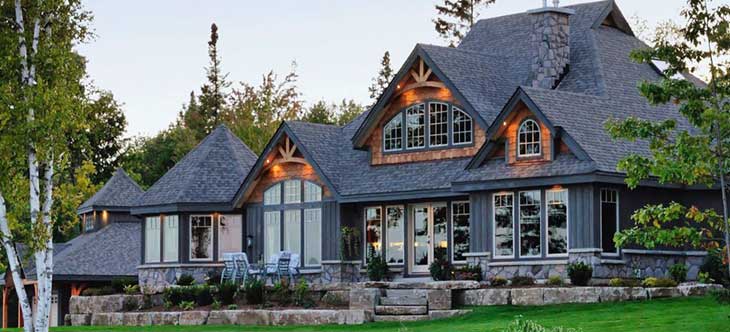 Award winning custom timber homes with contemporary post beam construction