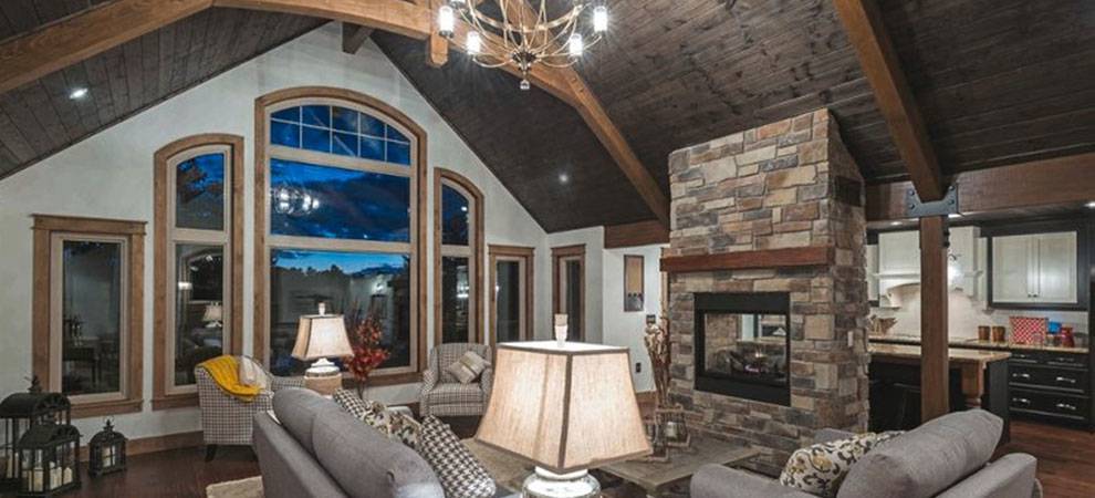 loon lake interior cedar homes