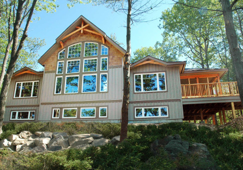 The Peninsula Ridge Cedar Home